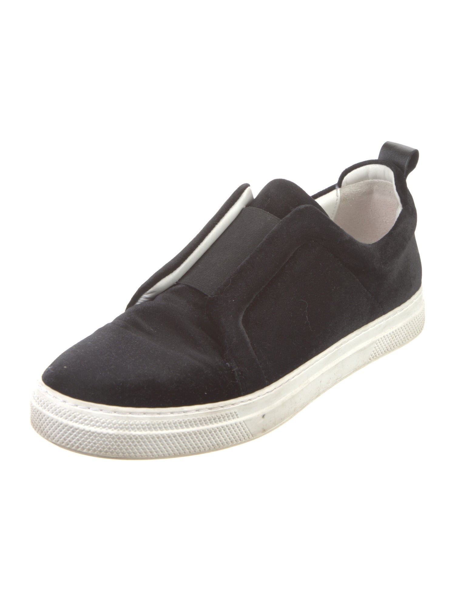 Pierre Hardy Velvet Sneakers