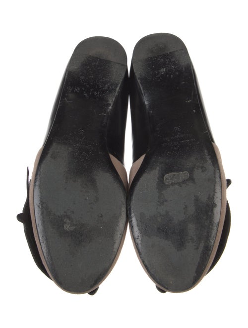 Pierre Hardy Leather Colorblock Pattern Ballet Flats