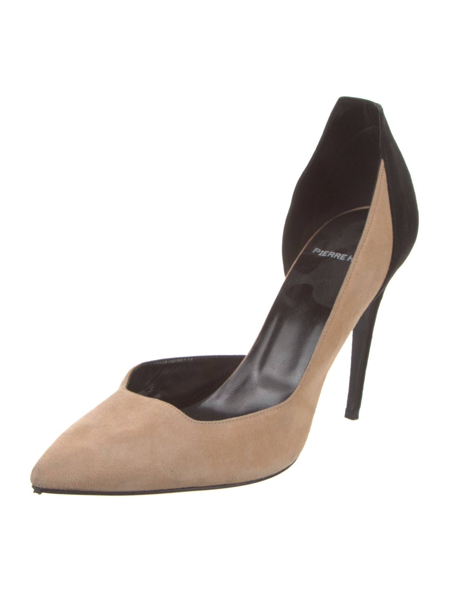 Pierre Hardy Suede D'Orsay Pumps