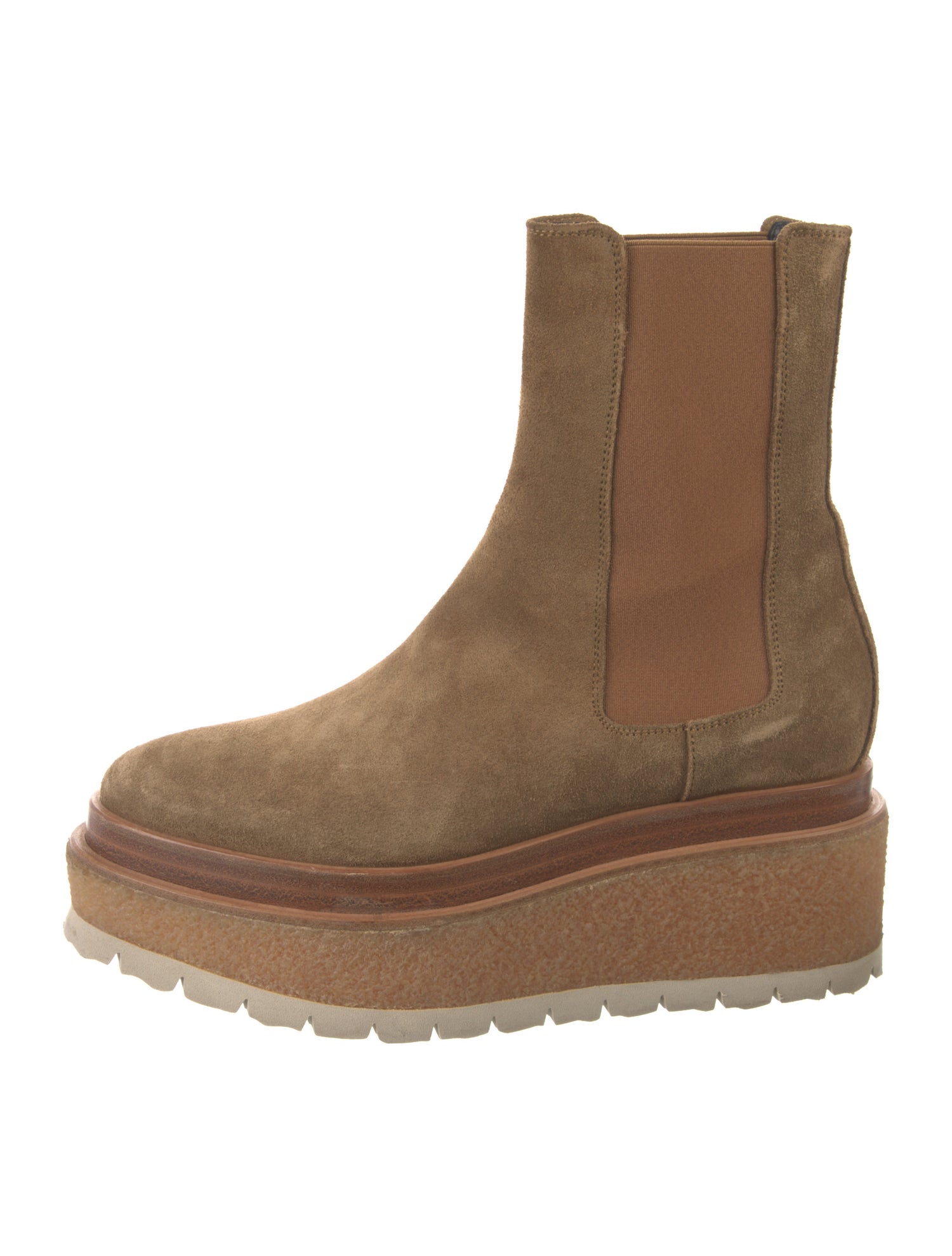 Pierre Hardy Suede Chelsea Boots