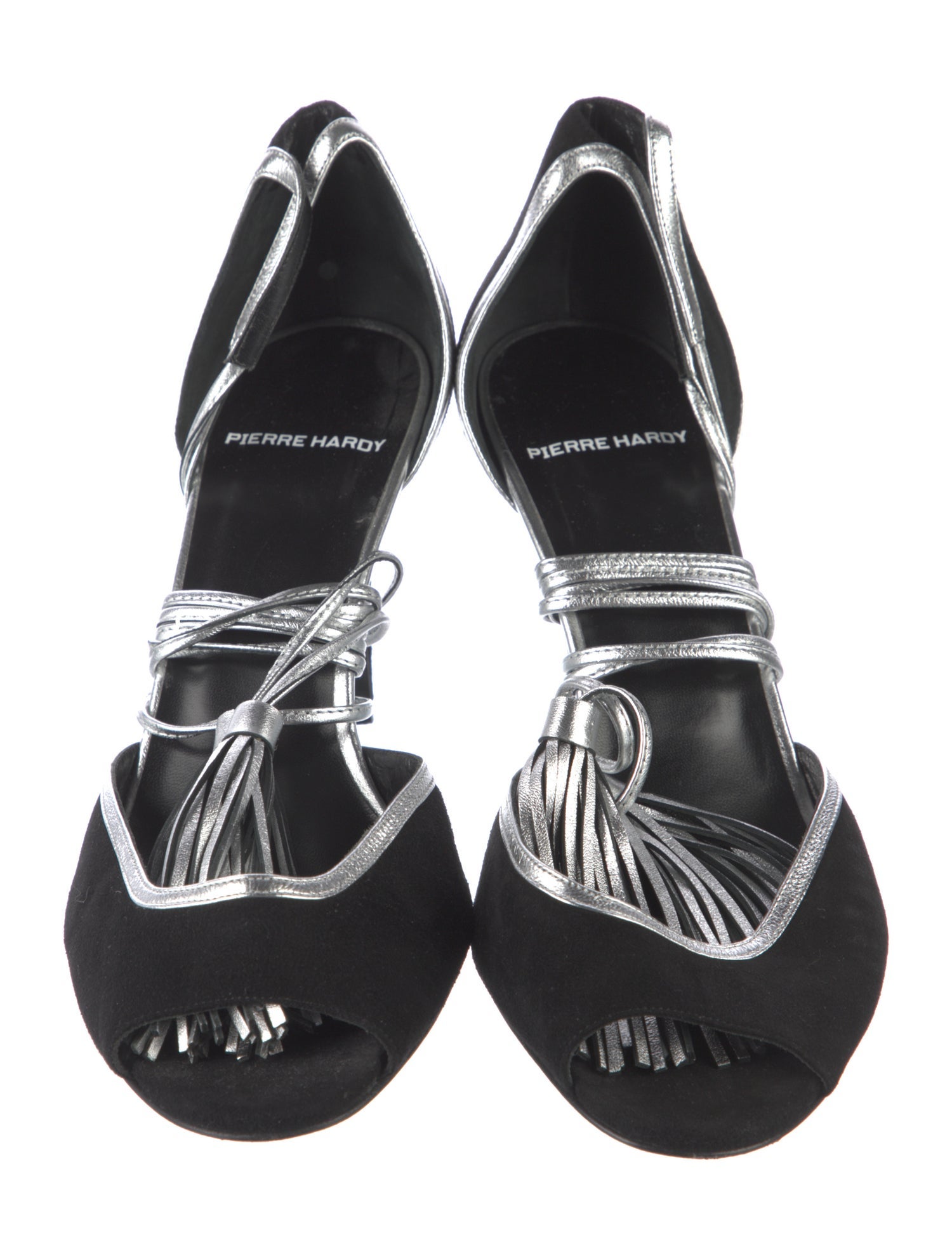 Pierre Hardy Suede D'Orsay Pumps