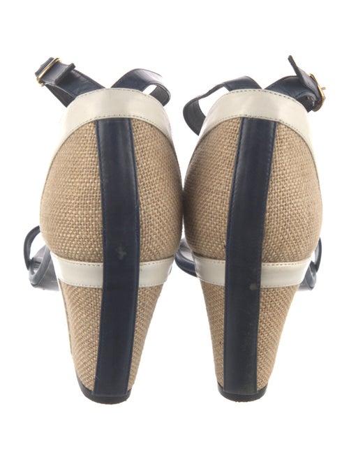 Pierre Hardy Leather Colorblock Pattern Sandals