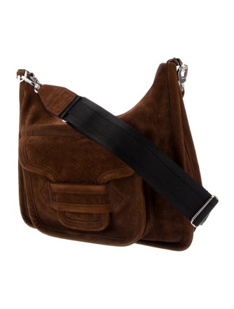 Pierre Hardy Suede Messenger Bag