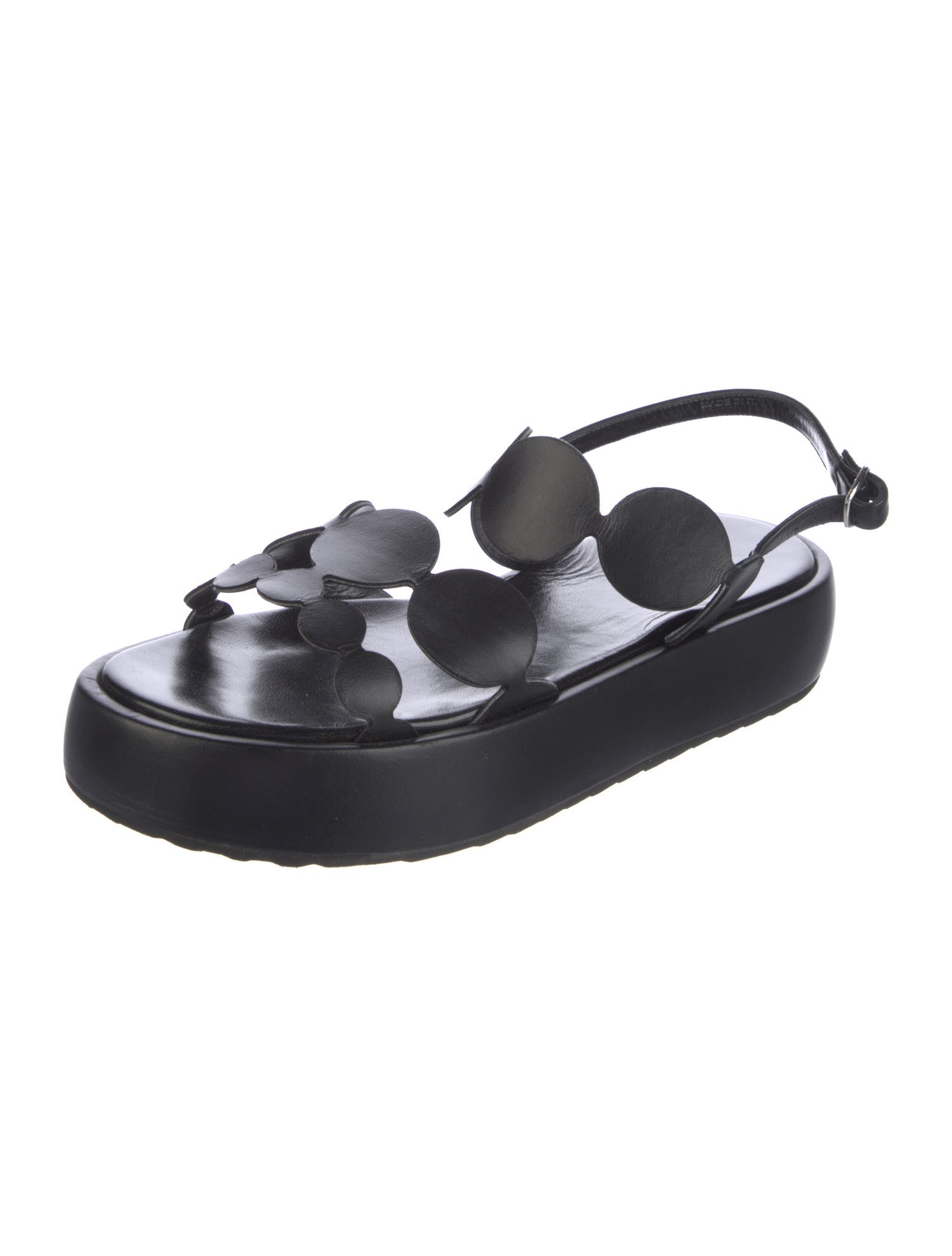 Pierre Hardy Leather Slingback Sandals