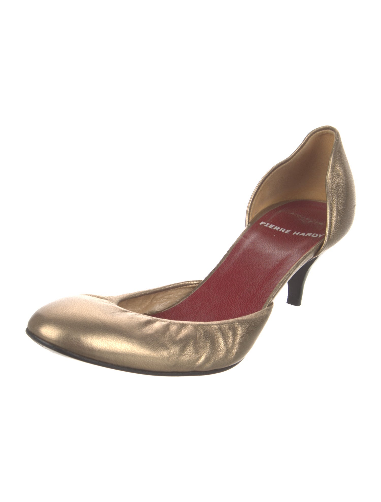 Pierre Hardy Leather D'Orsay Pumps