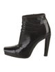 Pierre Hardy Patent Leather Lace-Up Boots