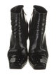 Pierre Hardy Patent Leather Lace-Up Boots