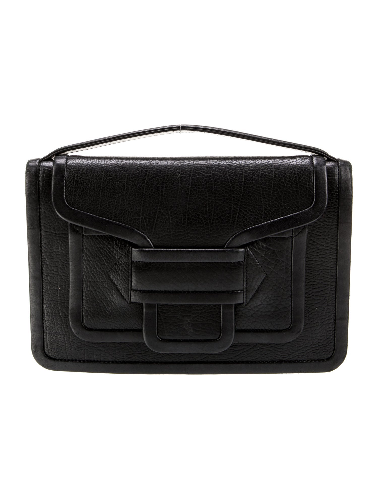 Pierre Hardy Leather Top Handle Bag
