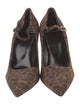 Pierre Hardy Suede Animal Print Pumps