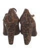 Pierre Hardy Suede Animal Print Pumps