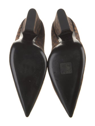 Pierre Hardy Suede Animal Print Pumps