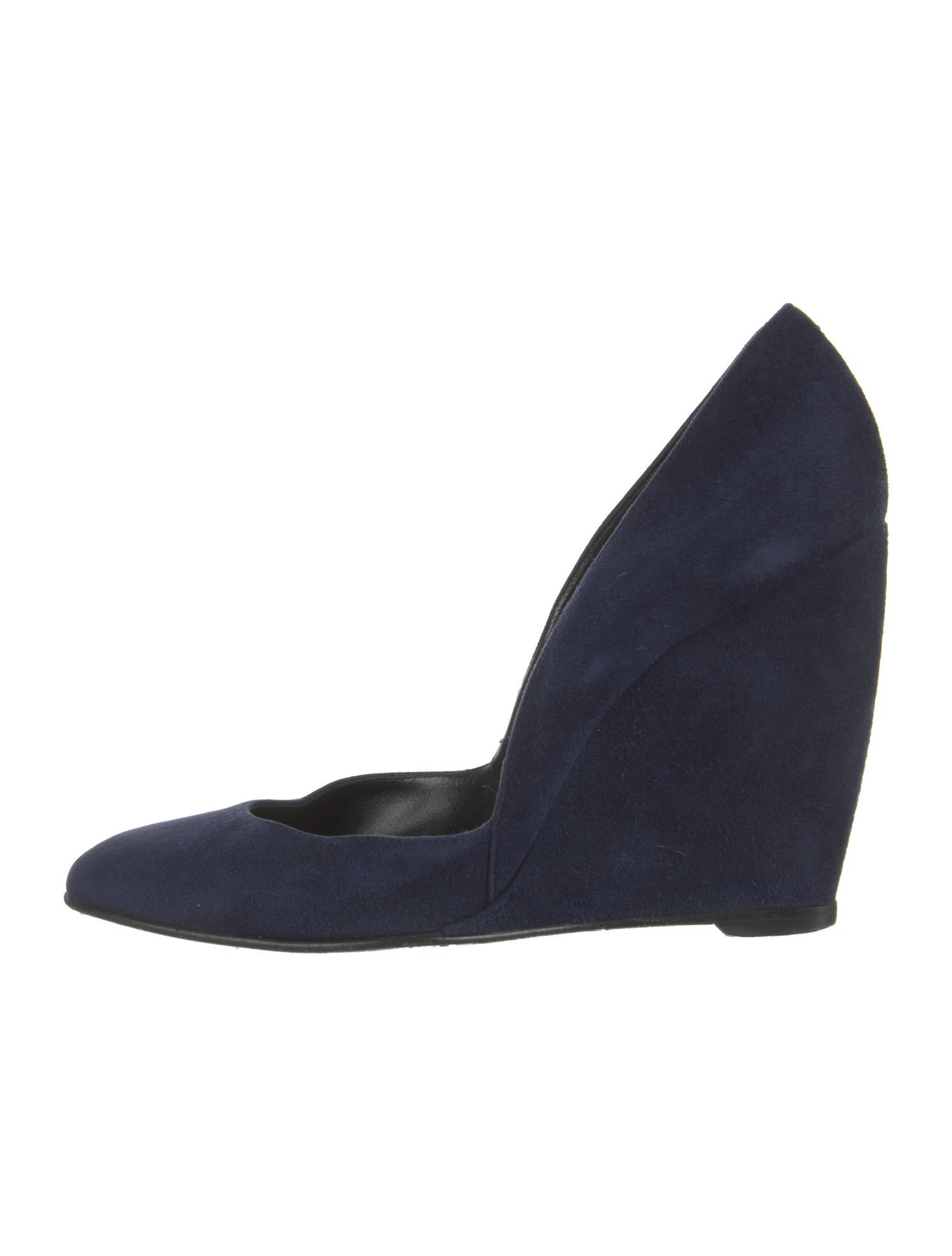 Pierre Hardy Suede D'Orsay Pumps