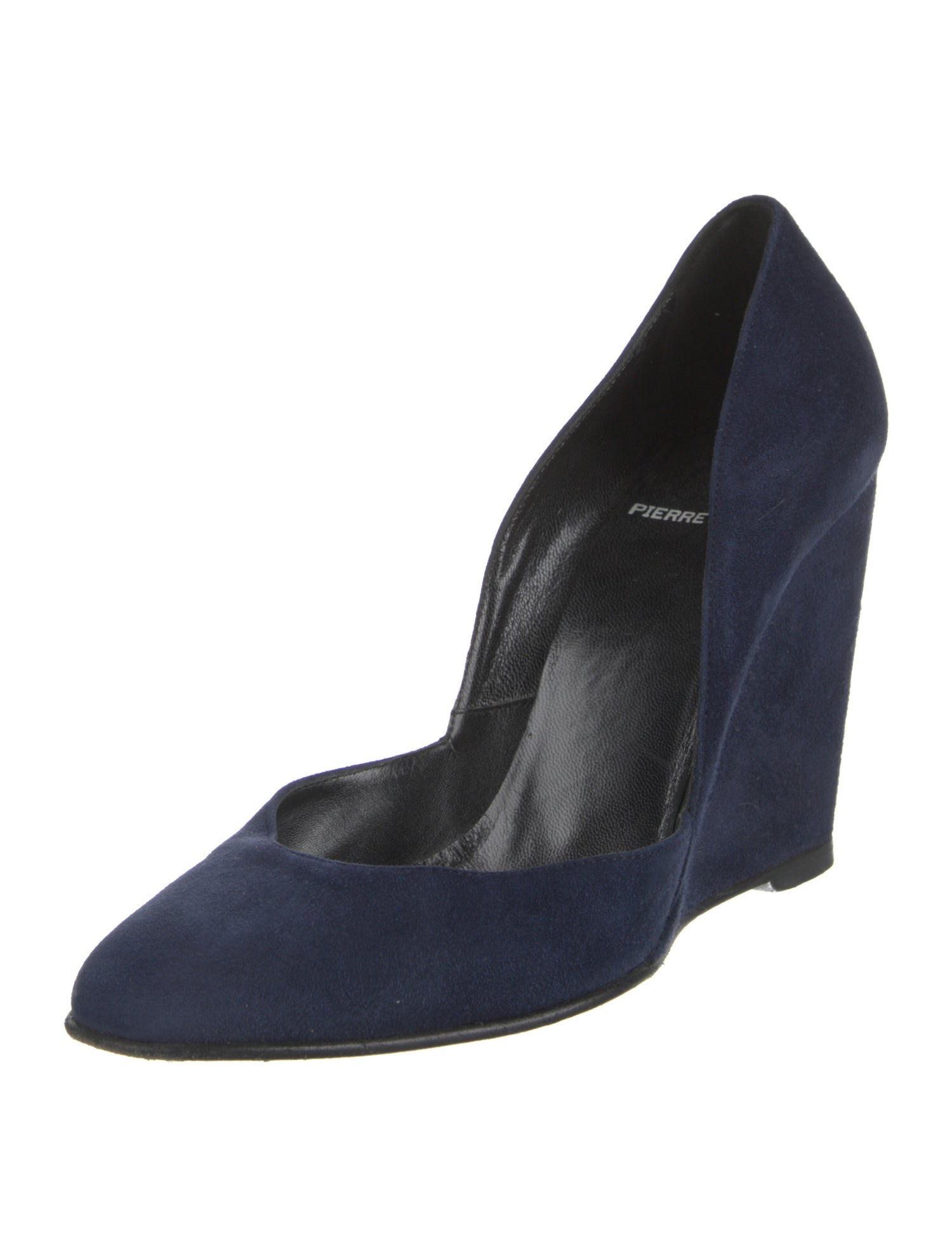 Pierre Hardy Suede D'Orsay Pumps