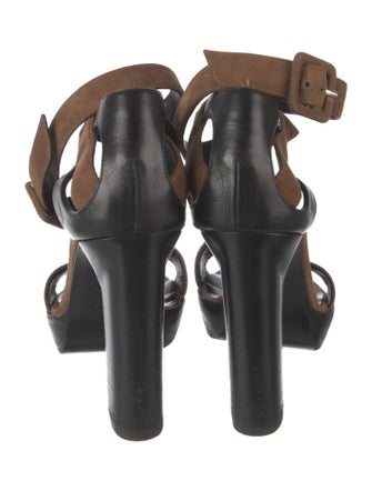 Pierre Hardy Suede Sandals