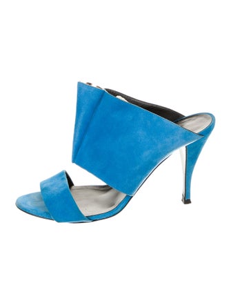 Pierre Hardy Suede Slides