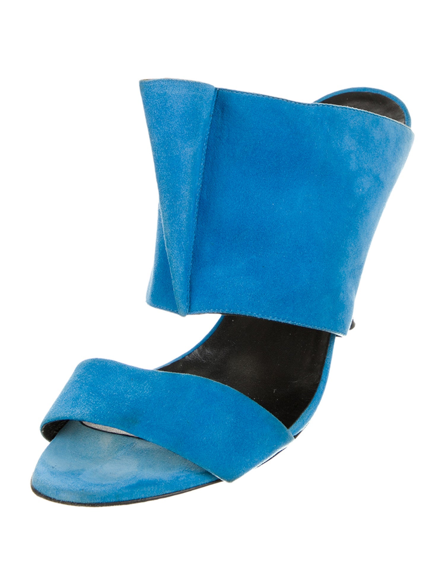 Pierre Hardy Suede Slides