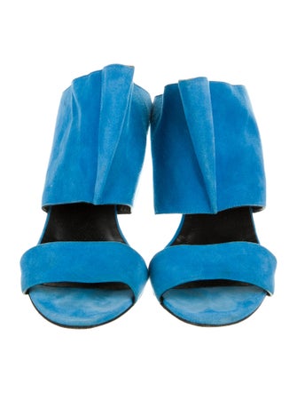 Pierre Hardy Suede Slides