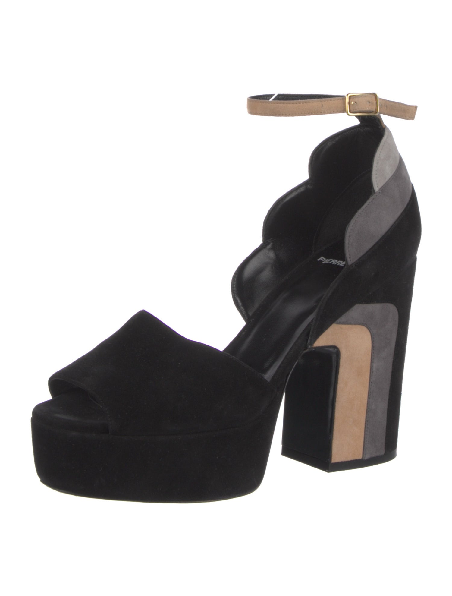 Pierre Hardy Suede Sandals