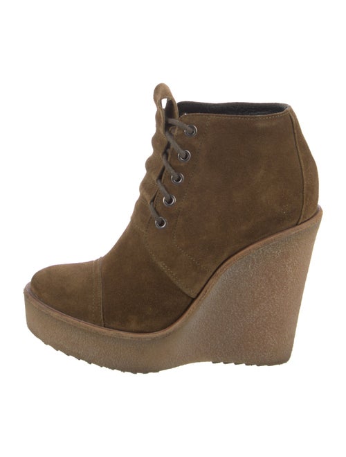 Pierre Hardy Suede Lace-Up Boots