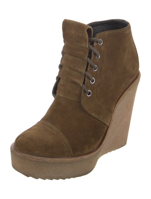 Pierre Hardy Suede Lace-Up Boots