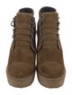 Pierre Hardy Suede Lace-Up Boots