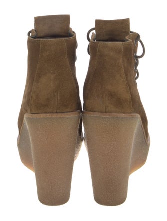 Pierre Hardy Suede Lace-Up Boots