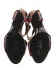 Pierre Hardy Velvet Printed Sandals
