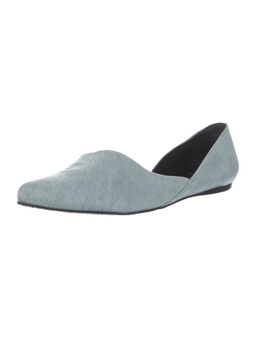 Pierre Hardy Denim D'Orsay Flats
