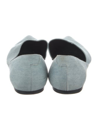 Pierre Hardy Denim D'Orsay Flats