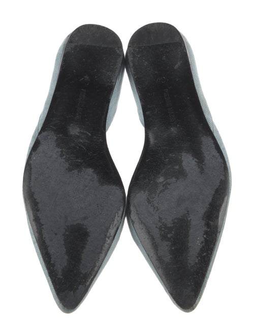 Pierre Hardy Denim D'Orsay Flats