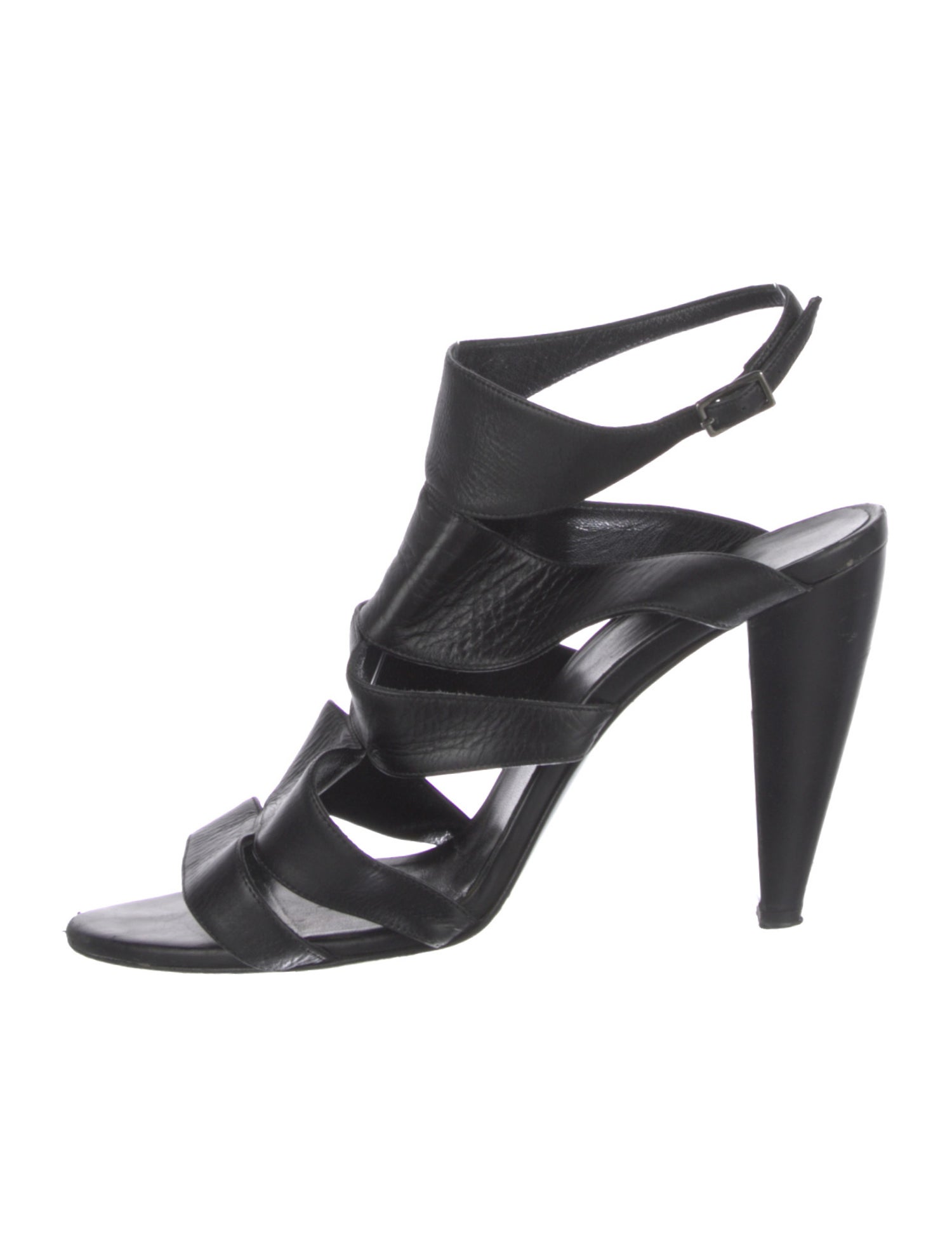 Pierre Hardy Leather Slingback Sandals