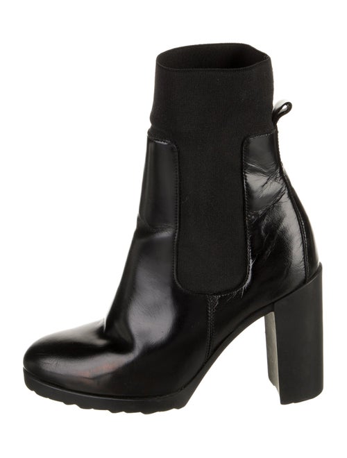 Pierre Hardy Leather Sock Boots