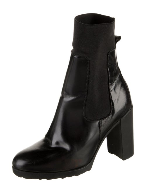 Pierre Hardy Leather Sock Boots