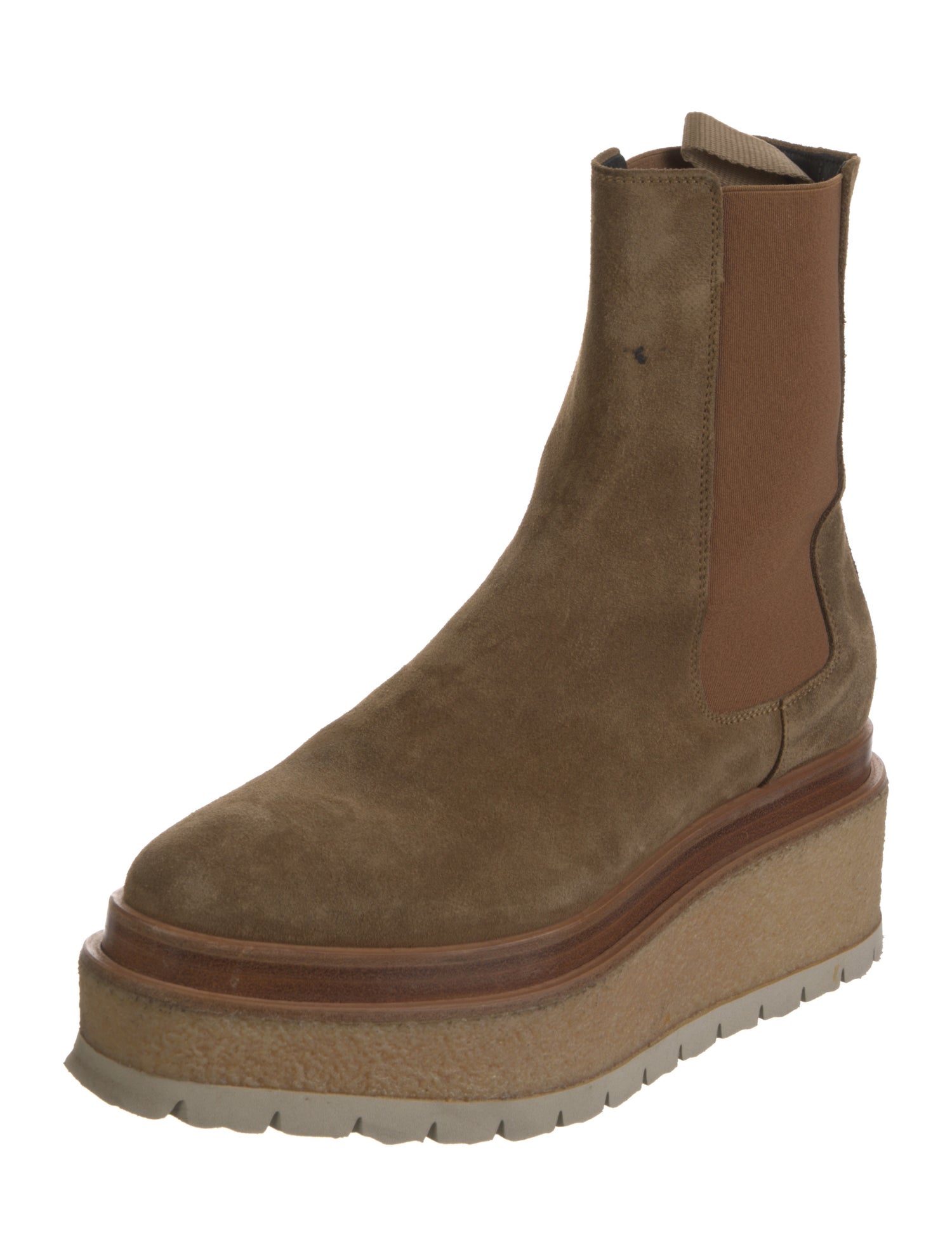 Pierre Hardy Suede Chelsea Boots