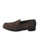 Pierre Hardy Suede Animal Print Loafers