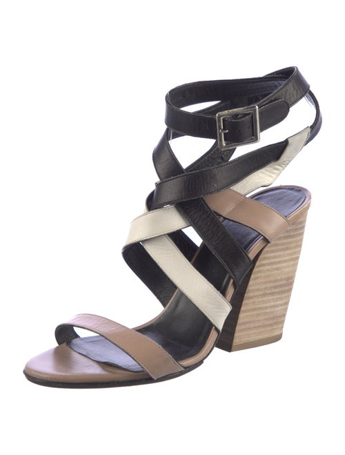 Pierre Hardy Leather Espadrilles