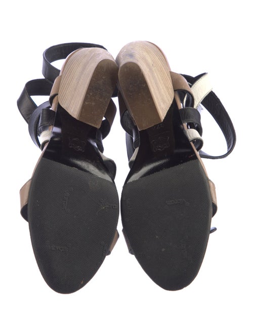 Pierre Hardy Leather Espadrilles