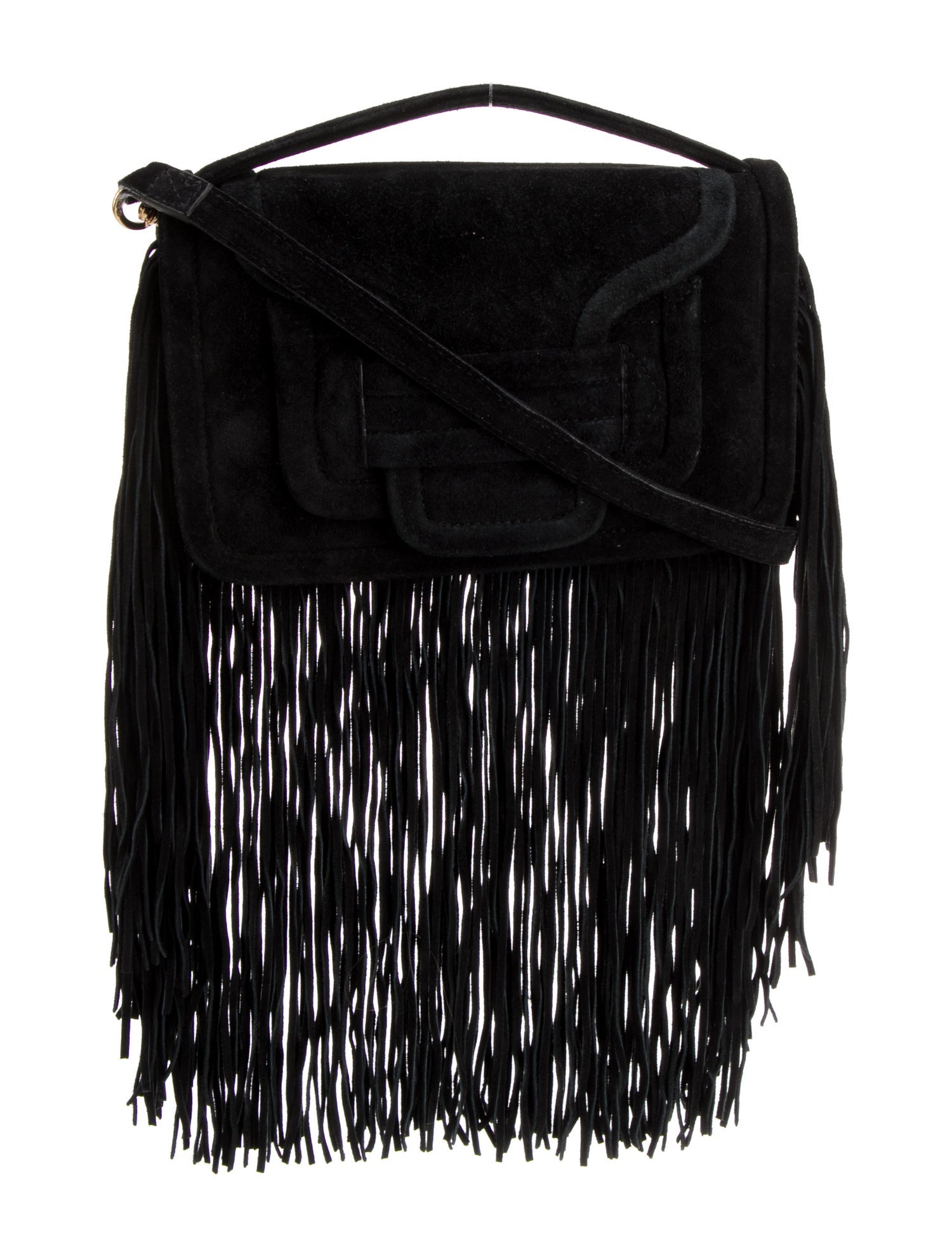 Pierre Hardy Suede Crossbody Bag