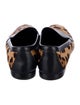 Pierre Hardy Ponyhair Animal Print Loafers
