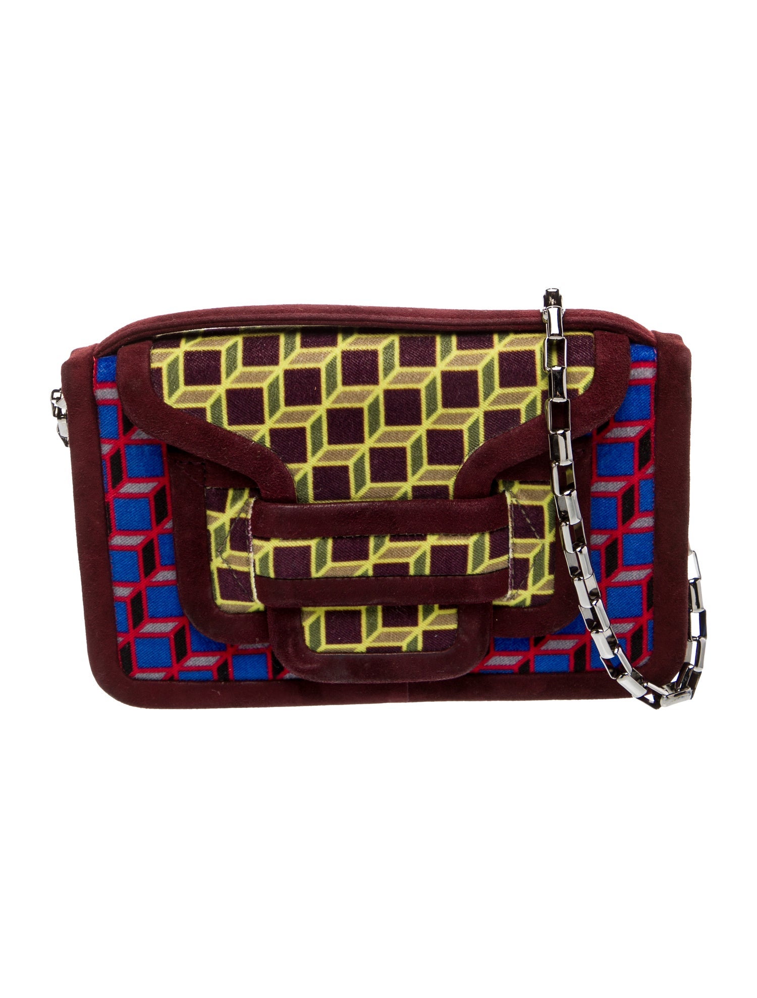 Pierre Hardy Velvet Shoulder Bag
