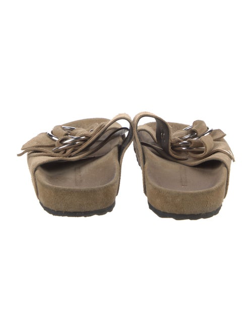 Pierre Hardy Suede Slides