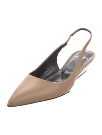 Pierre Hardy Leather Slingback Flats
