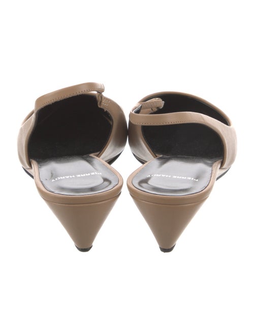 Pierre Hardy Leather Slingback Flats