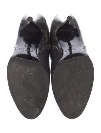 Pierre Hardy Leather Animal Print Boots