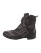 Pierre Hardy Leather Combat Boots