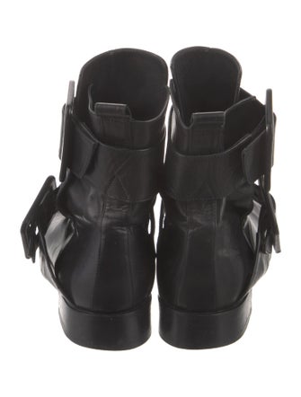 Pierre Hardy Leather Combat Boots