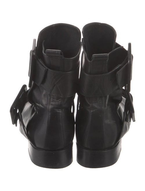 Pierre Hardy Leather Combat Boots