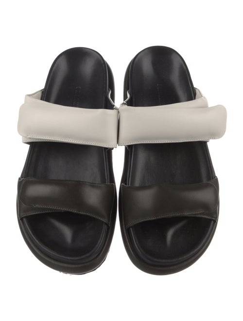 Pierre Hardy Leather Slides