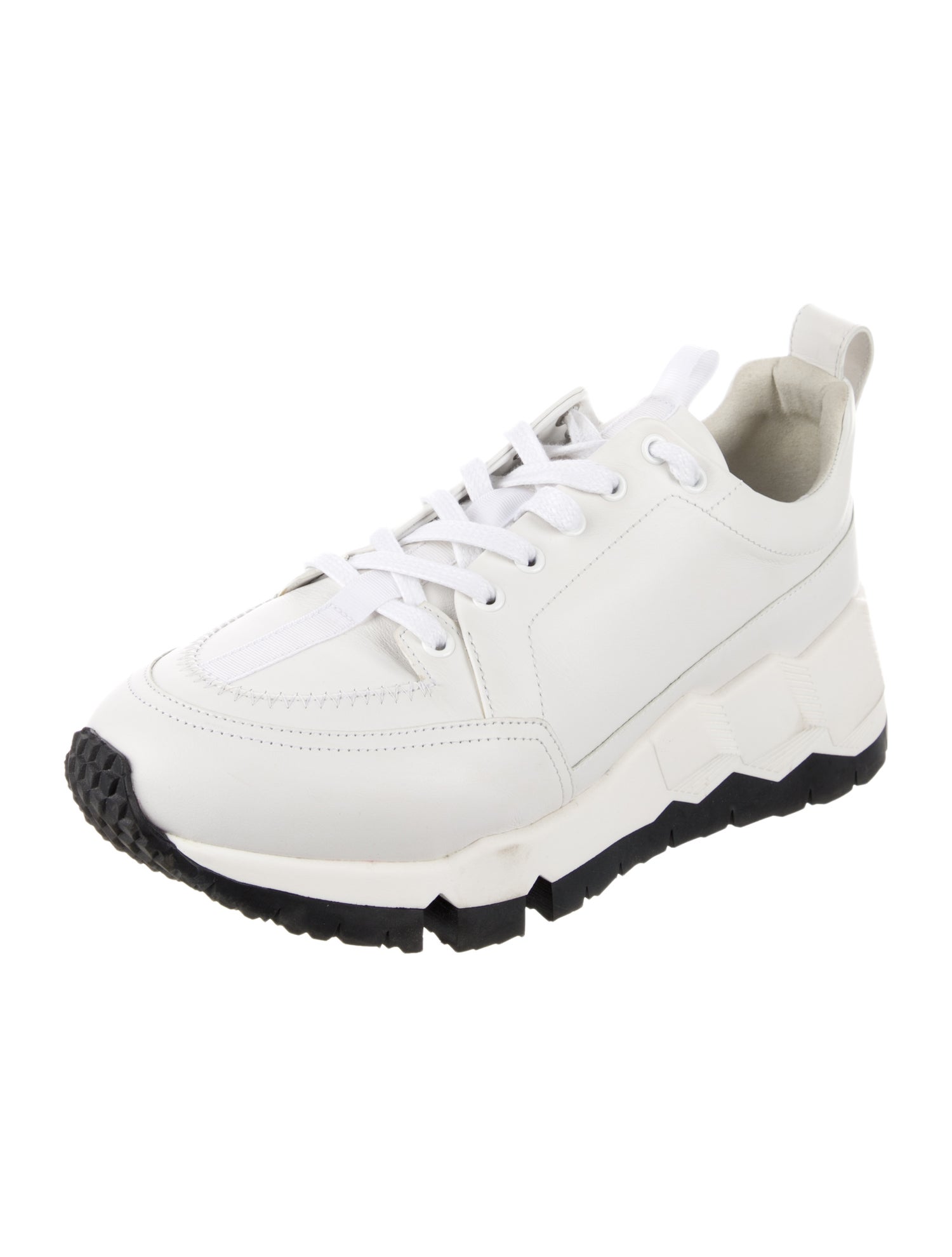 Pierre Hardy Leather Sneakers