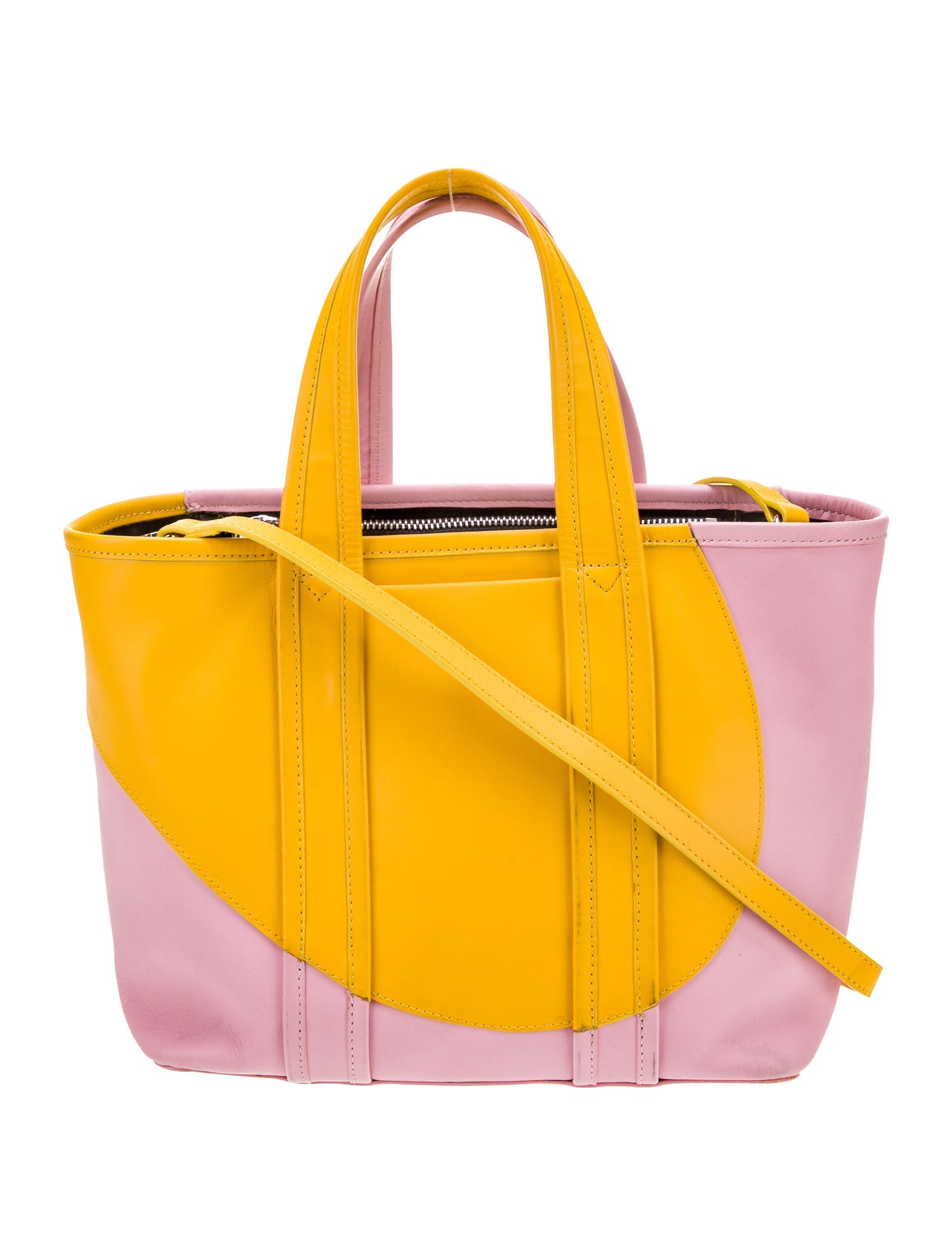 Pierre Hardy Leather Bucket Bag